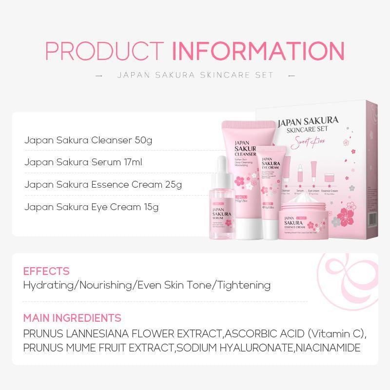 Sakura Facial Skincare Kit