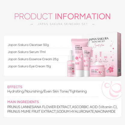 Sakura Facial Skincare Kit